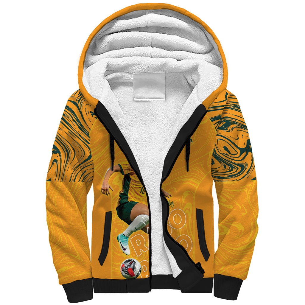 Hayley Raso Australia Matildas Sherpa Hoodie