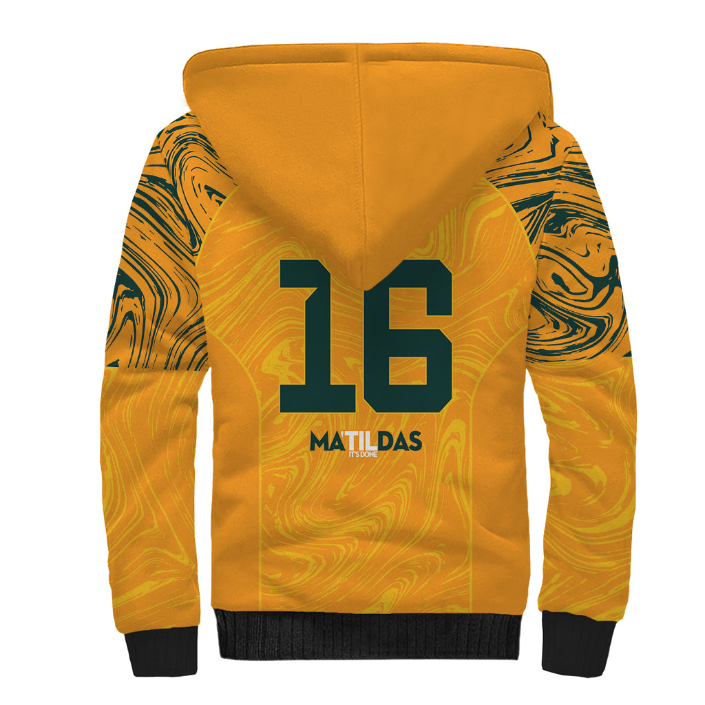 Hayley Raso Australia Matildas Sherpa Hoodie