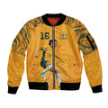 Hayley Raso Australia Matildas Sleeve Zip Bomber Jacket