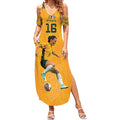 Hayley Raso Australia Matildas Summer Maxi Dress
