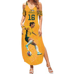 Hayley Raso Australia Matildas Summer Maxi Dress