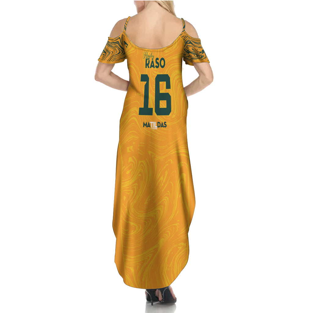 Hayley Raso Australia Matildas Summer Maxi Dress
