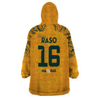Hayley Raso Australia Matildas Wearable Blanket Hoodie