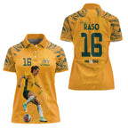 Hayley Raso Australia Matildas Women Polo Shirt