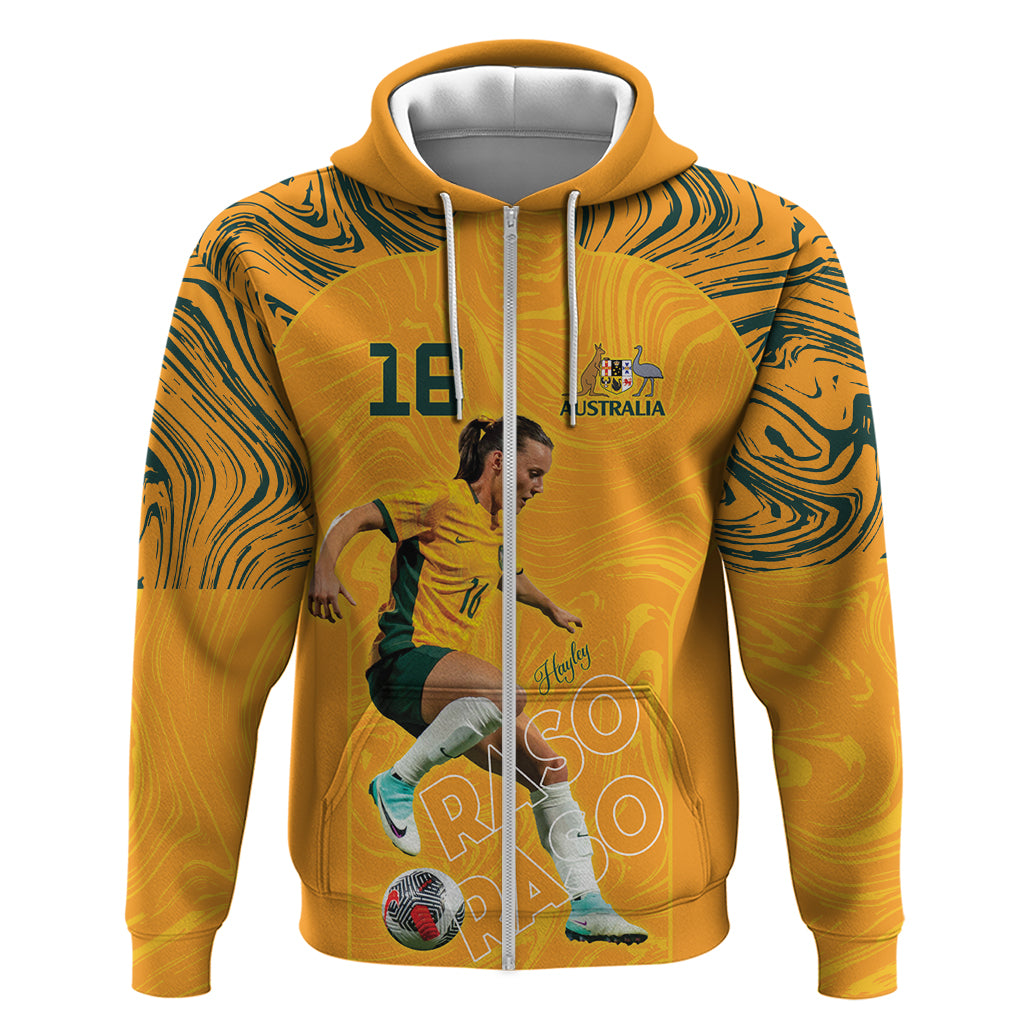 Hayley Raso Australia Matildas Zip Hoodie