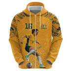 Hayley Raso Australia Matildas Zip Hoodie