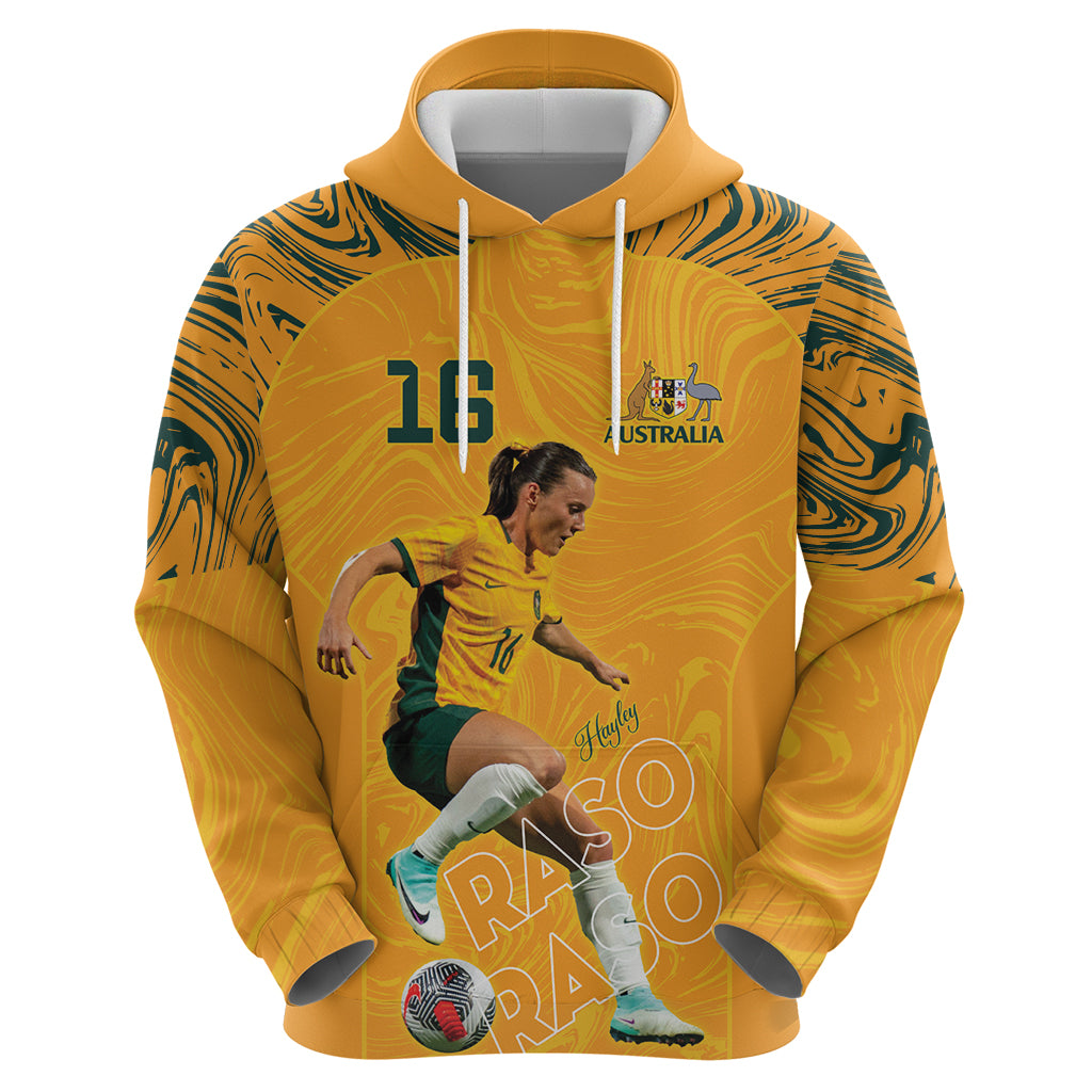 Hayley Raso Australia Matildas Zip Hoodie