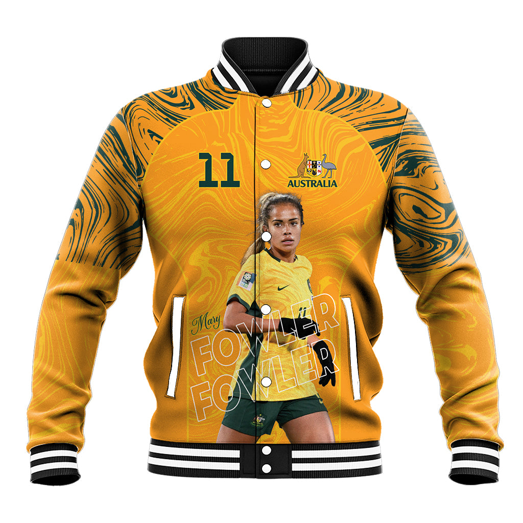 Mary Fowler Australian Matildas Baseball Jacket