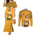 Mary Fowler Australian Matildas Couples Matching Mermaid Dress and Long Sleeve Button Shirt