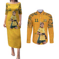 Mary Fowler Australian Matildas Couples Matching Puletasi and Long Sleeve Button Shirt