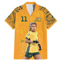 Mary Fowler Australian Matildas Family Matching Mermaid Dress and Hawaiian Shirt