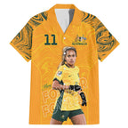 Mary Fowler Australian Matildas Family Matching Mermaid Dress and Hawaiian Shirt