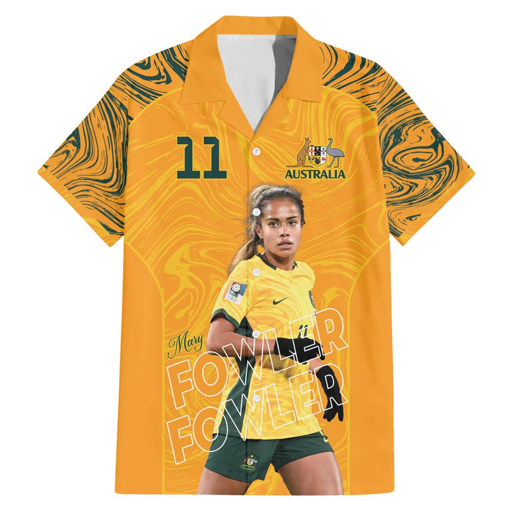 Mary Fowler Australian Matildas Family Matching Mermaid Dress and Hawaiian Shirt