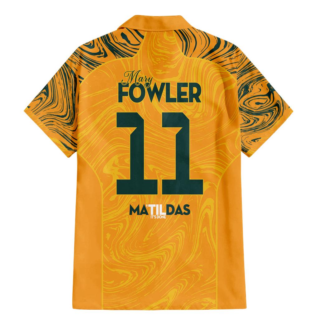 Mary Fowler Australian Matildas Family Matching Mermaid Dress and Hawaiian Shirt