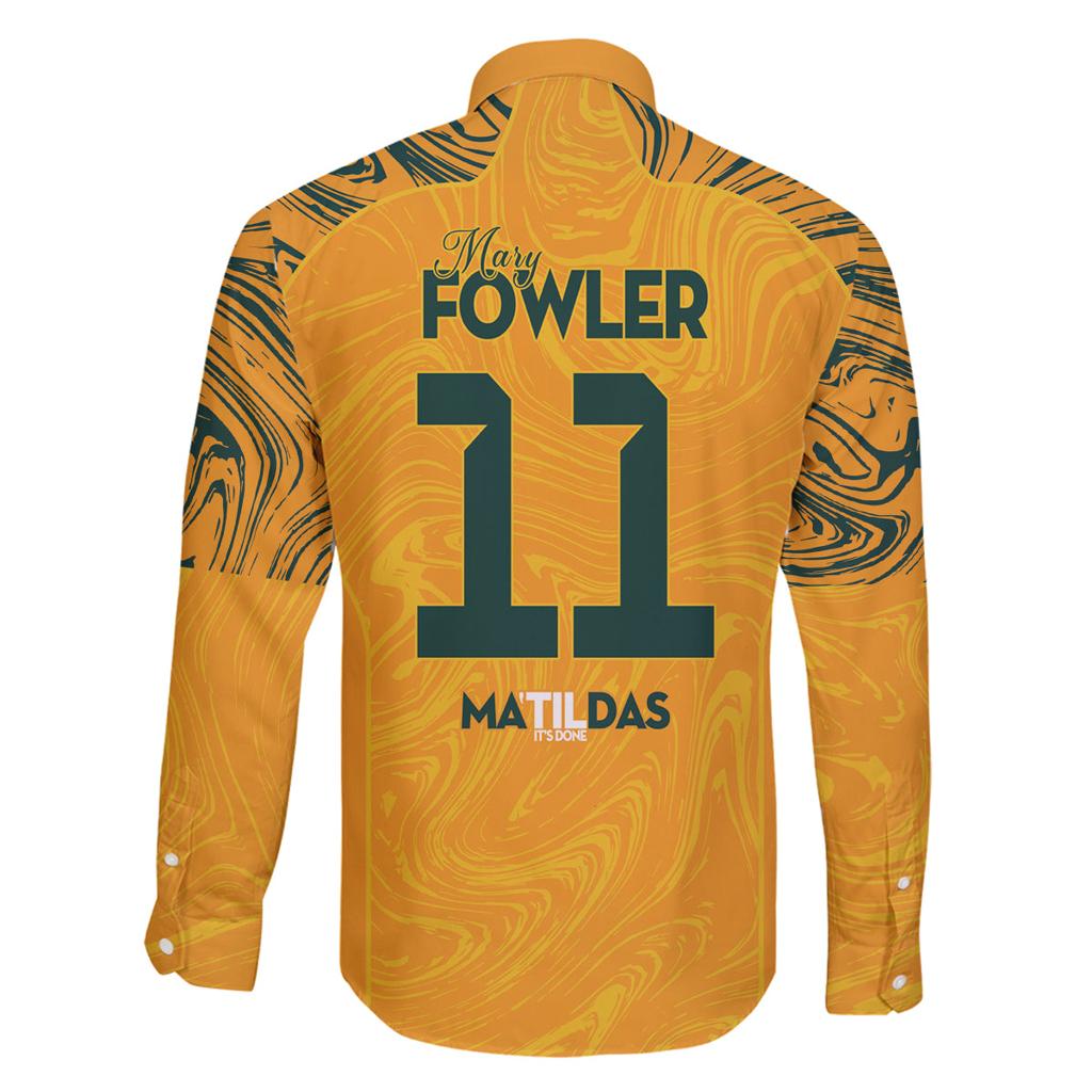 Mary Fowler Australian Matildas Family Matching Off Shoulder Maxi Dress and Hawaiian Shirt