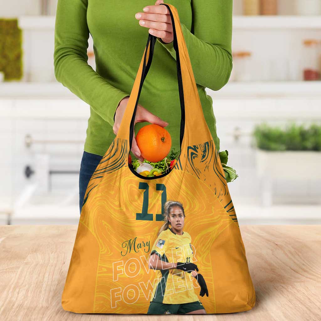Mary Fowler Australian Matildas Grocery Bag