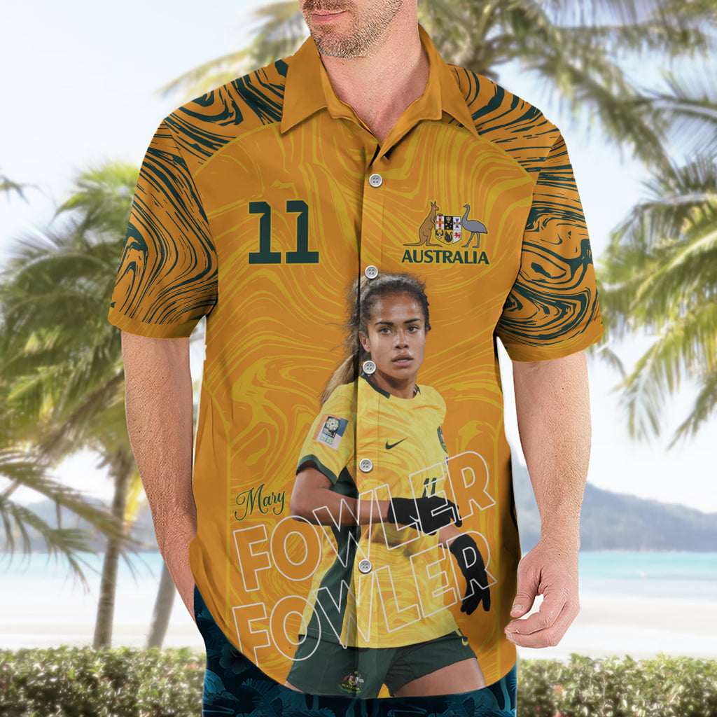 Mary Fowler Australian Matildas Hawaiian Shirt