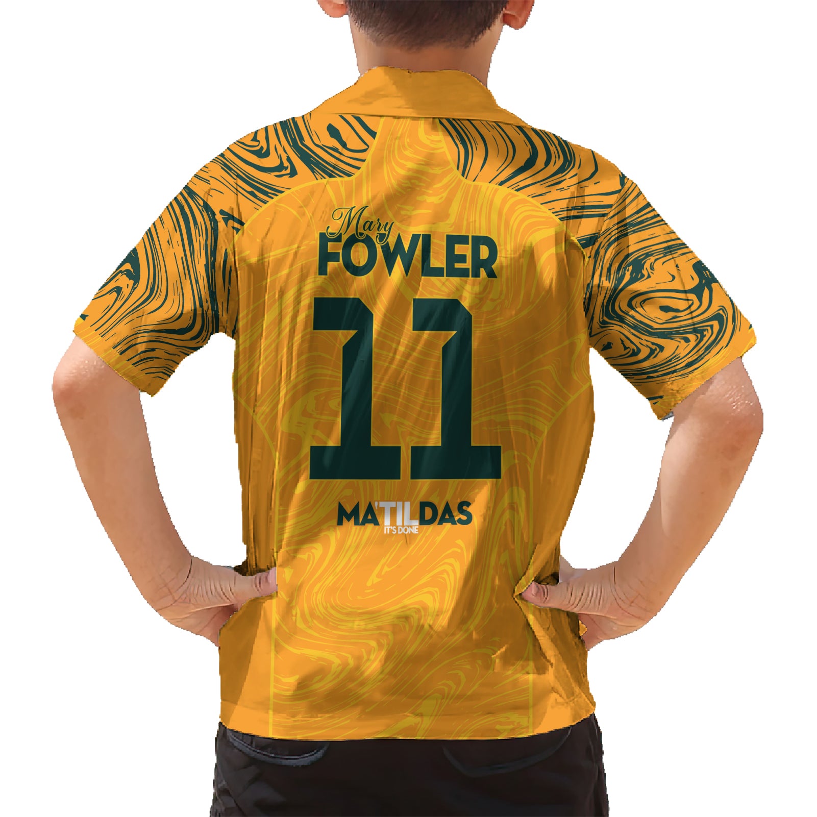Mary Fowler Australian Matildas Kid Hawaiian Shirt