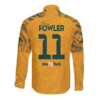 Mary Fowler Australian Matildas Long Sleeve Button Shirt