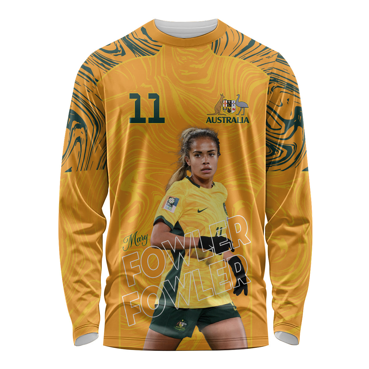 Mary Fowler Australian Matildas Long Sleeve Shirt