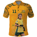 Mary Fowler Australian Matildas Polo Shirt