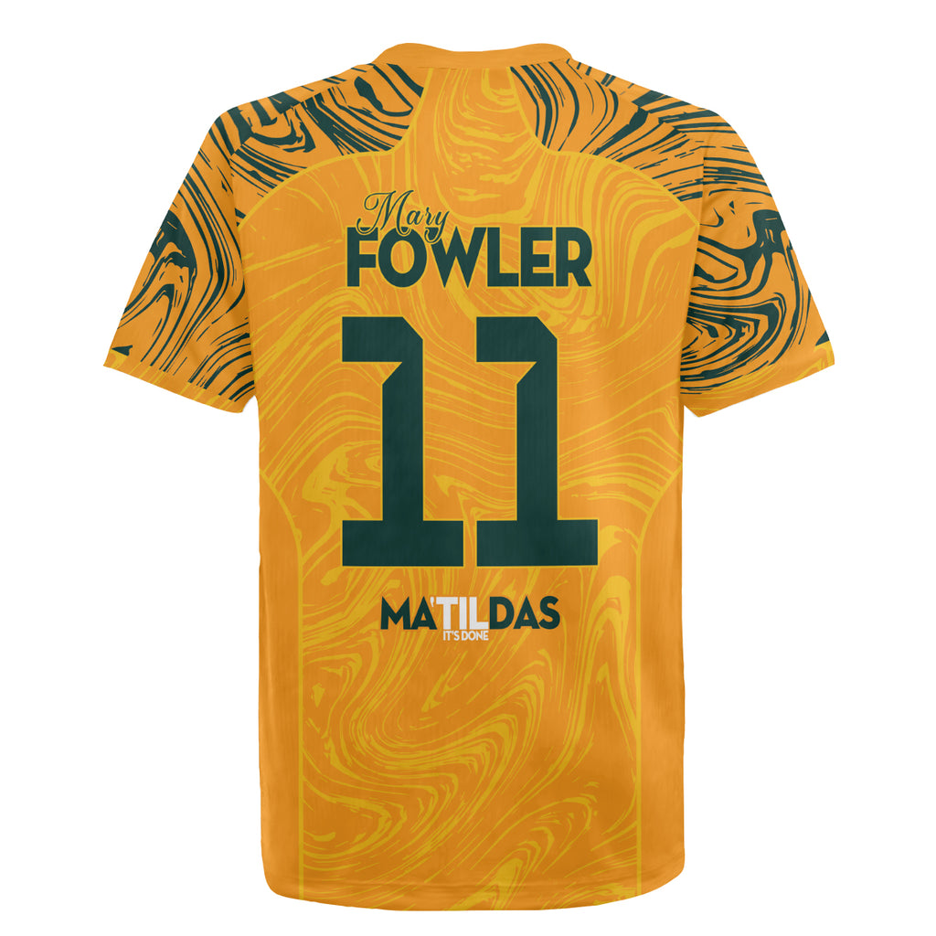 Mary Fowler Australian Matildas Rugby Jersey
