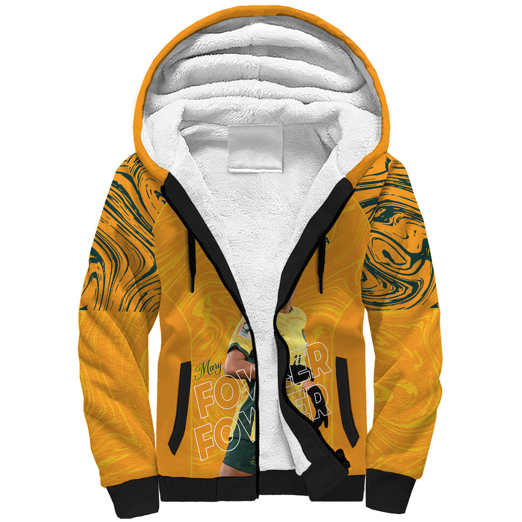 Mary Fowler Australian Matildas Sherpa Hoodie
