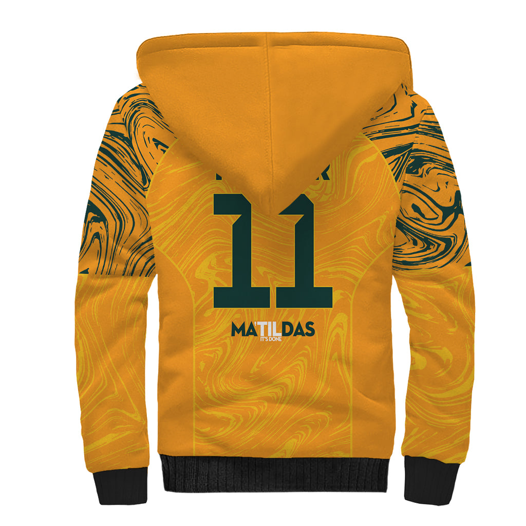 Mary Fowler Australian Matildas Sherpa Hoodie