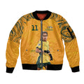 Mary Fowler Australian Matildas Sleeve Zip Bomber Jacket