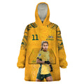 Mary Fowler Australian Matildas Wearable Blanket Hoodie
