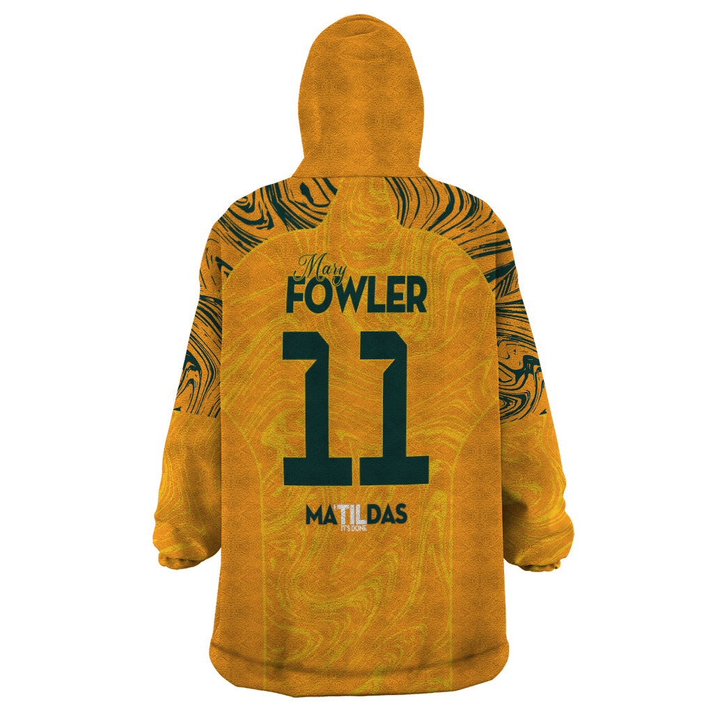 Mary Fowler Australian Matildas Wearable Blanket Hoodie