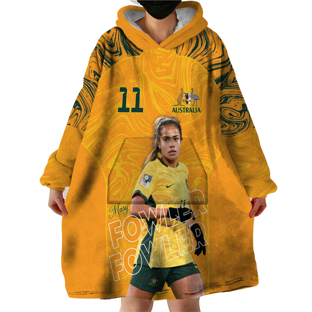 Mary Fowler Australian Matildas Wearable Blanket Hoodie