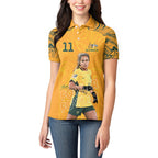 Mary Fowler Australian Matildas Women Polo Shirt