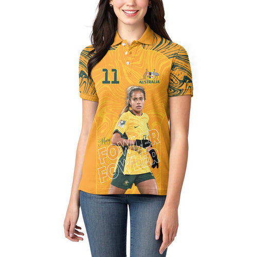 Mary Fowler Australian Matildas Women Polo Shirt