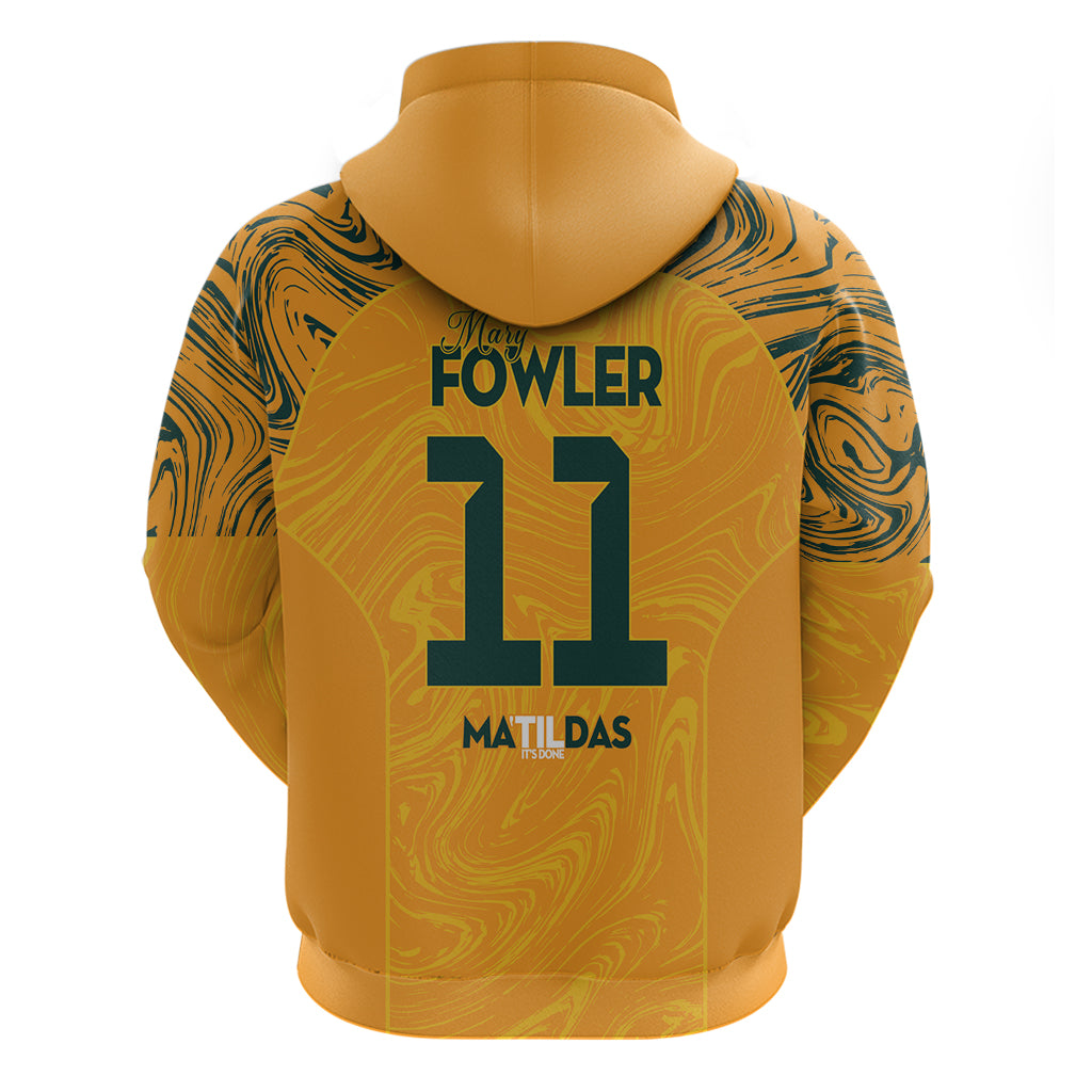 Mary Fowler Australian Matildas Zip Hoodie