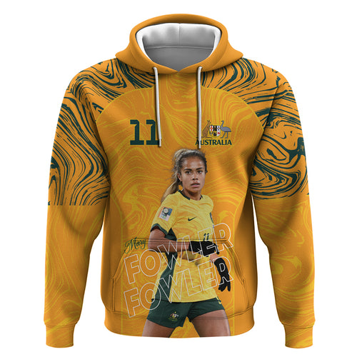 Mary Fowler Australian Matildas Zip Hoodie