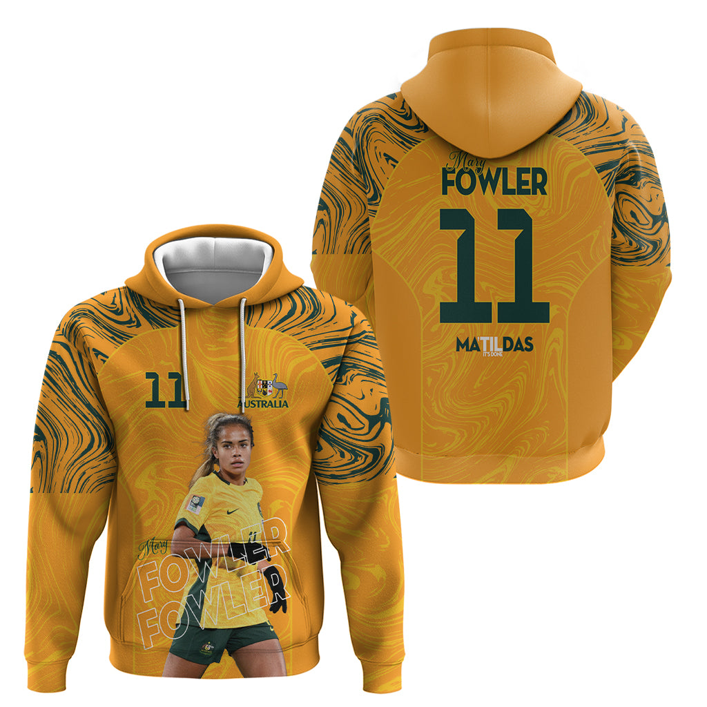 Mary Fowler Australian Matildas Zip Hoodie