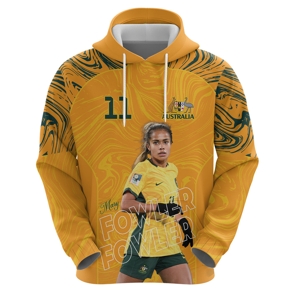 Mary Fowler Australian Matildas Zip Hoodie