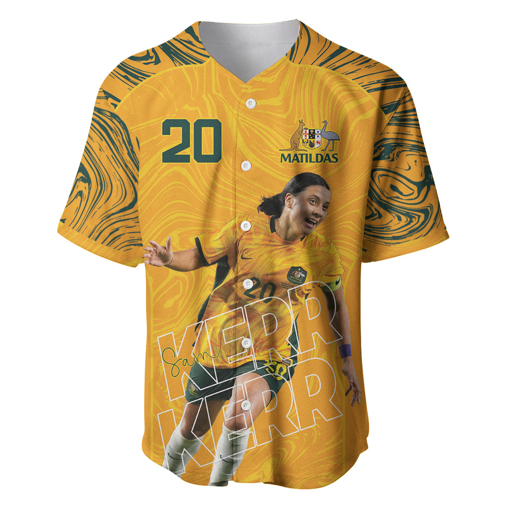 Sam Kerr Australia Matildas Baseball Jersey