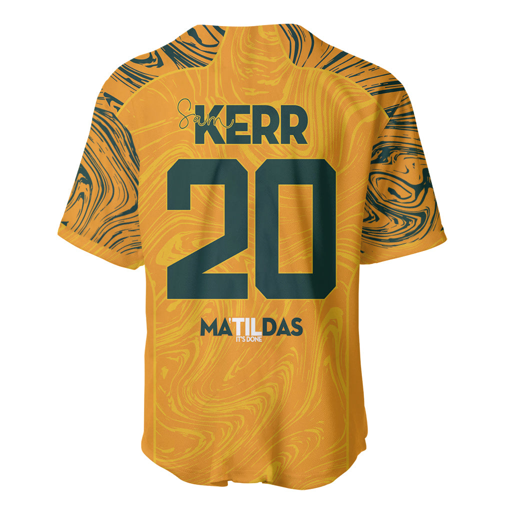 Sam Kerr Australia Matildas Baseball Jersey