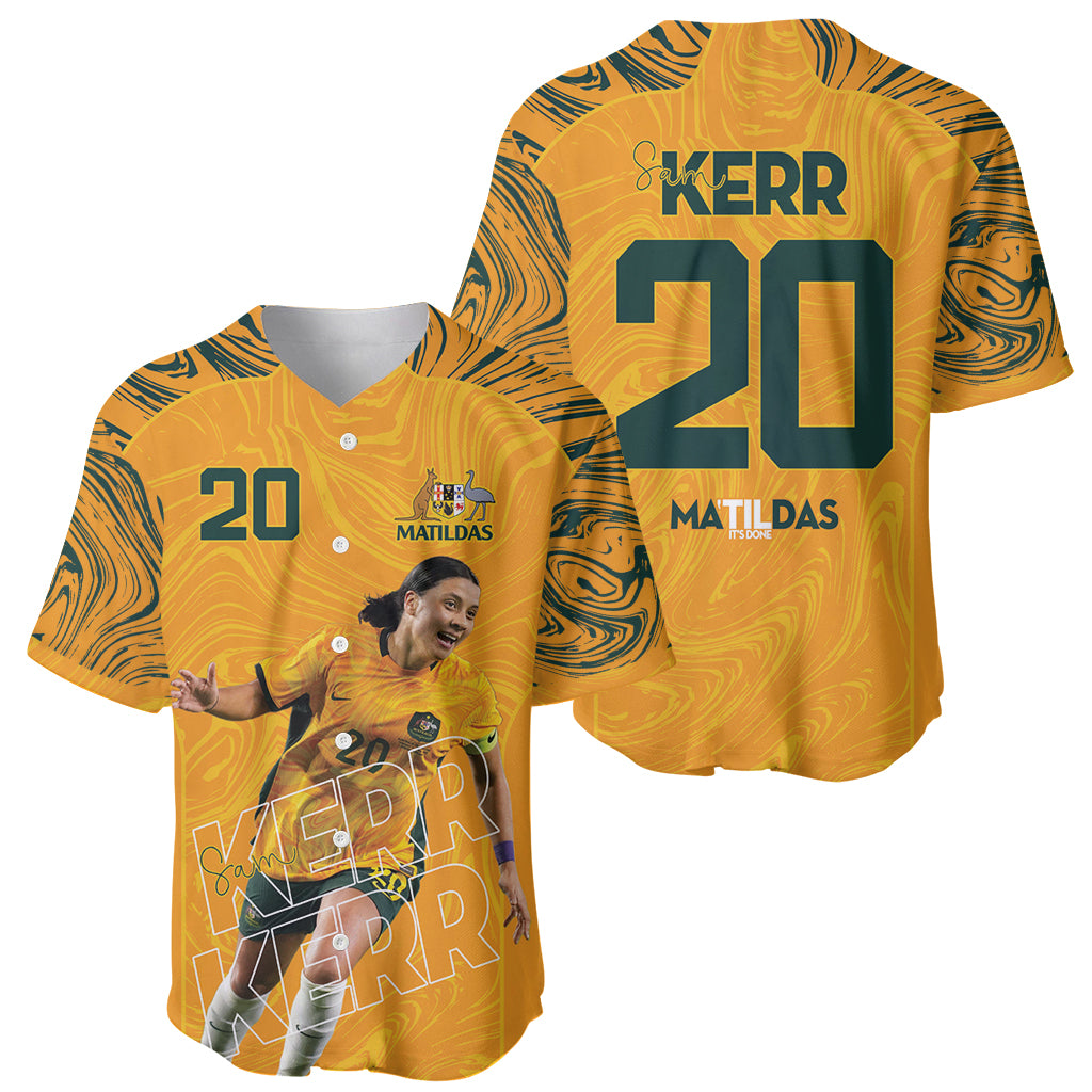 Sam Kerr Australia Matildas Baseball Jersey