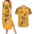 Sam Kerr Australia Matildas Couples Matching Summer Maxi Dress and Hawaiian Shirt