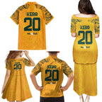 Sam Kerr Australia Matildas Family Matching Puletasi and Hawaiian Shirt