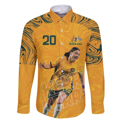 Sam Kerr Australia Matildas Family Matching Summer Maxi Dress and Hawaiian Shirt