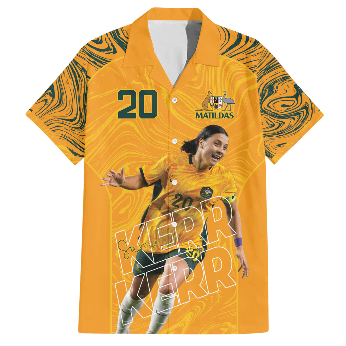 Sam Kerr Australia Matildas Hawaiian Shirt