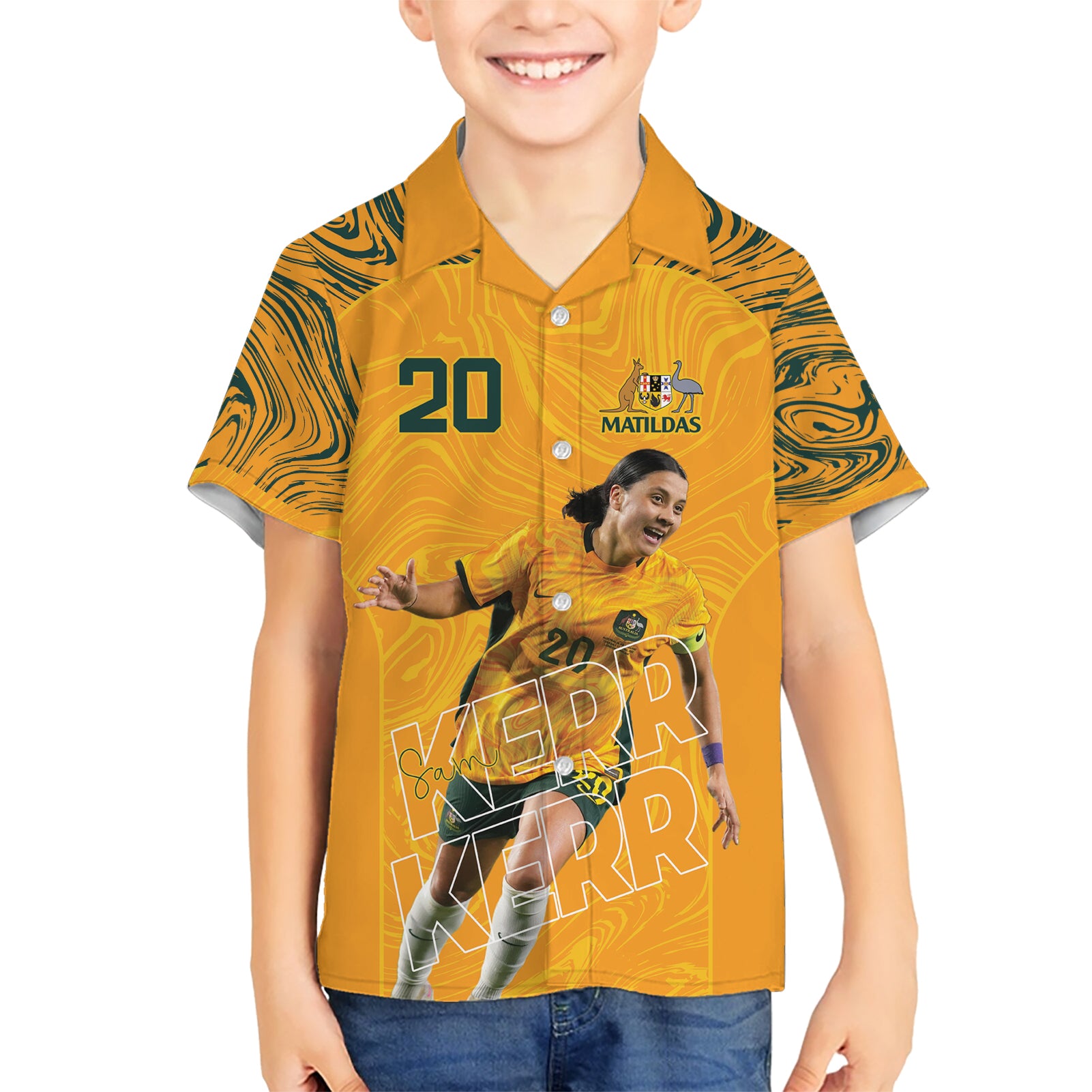 Sam Kerr Australia Matildas Hawaiian Shirt