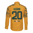 Sam Kerr Australia Matildas Long Sleeve Button Shirt