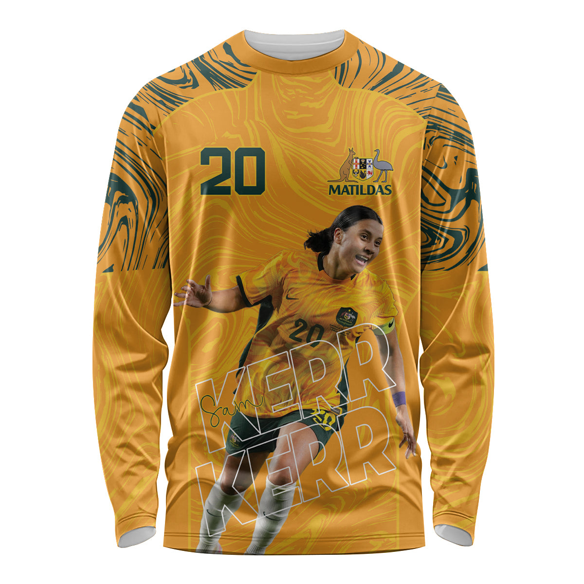 Sam Kerr Australia Matildas Long Sleeve Shirt