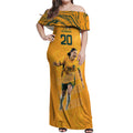 Sam Kerr Australia Matildas Off Shoulder Maxi Dress