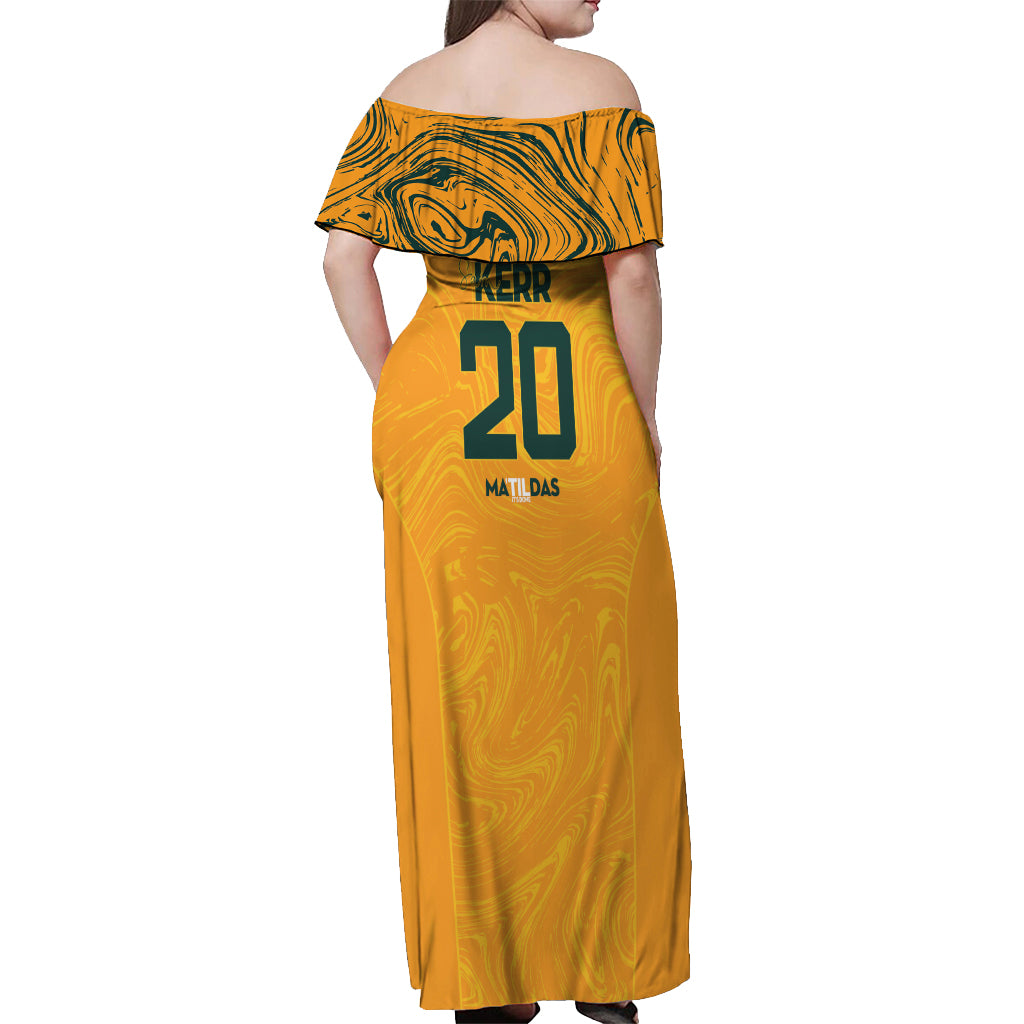 Sam Kerr Australia Matildas Off Shoulder Maxi Dress